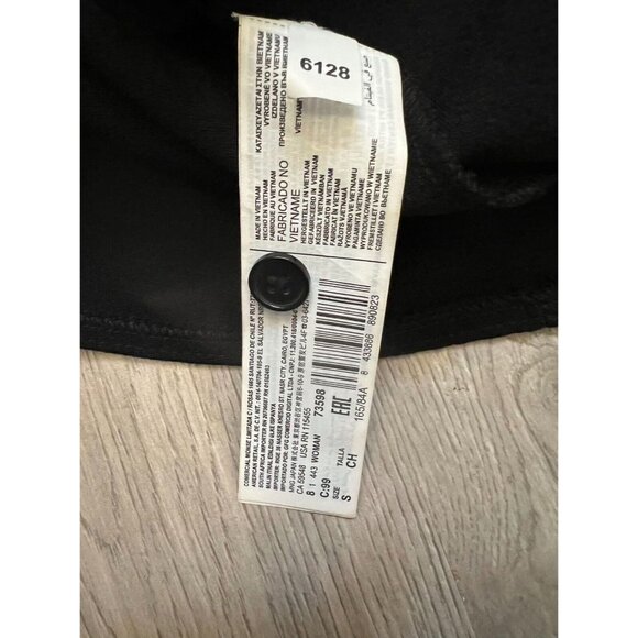 MANGO NWT City Chic Ruffle Black Dress Size XS Side zipper - Picture 9 of 12